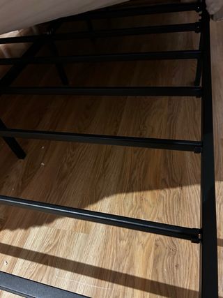 Somier Zinus Negro Metal 135x190cm