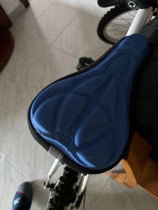 Bicicleta de Montaña Blanca y Roja