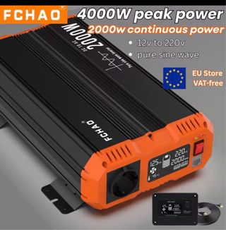 Inversor FCHAO 2000W 4000W Pico Onda Pura