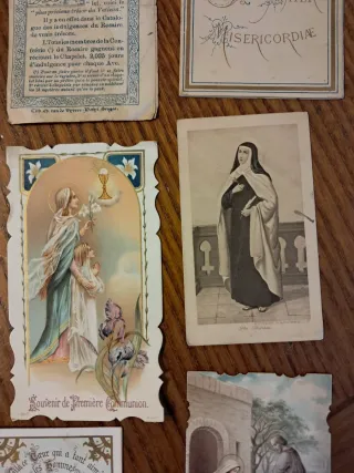 Lotto 20 Santini Vintage Religiosi