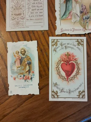 Lotto 20 Santini Vintage Religiosi