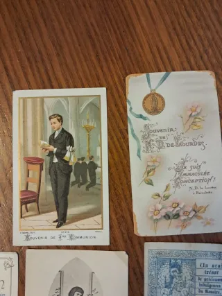 Lotto 20 Santini Vintage Religiosi