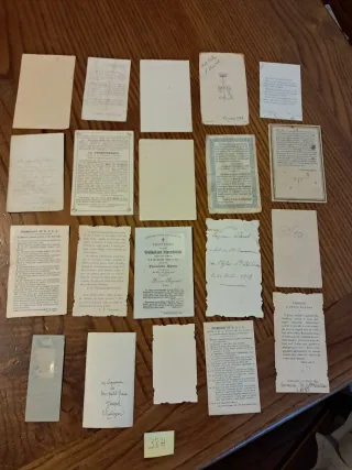 Lotto 20 Santini Vintage Religiosi