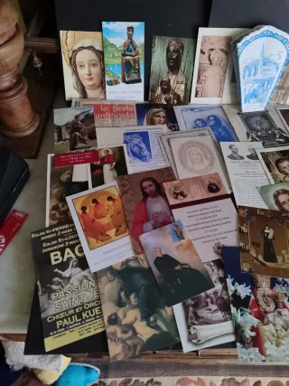 Gran Lote de estampas religiosas