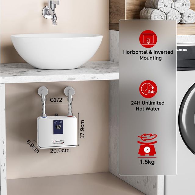 ThermoMate Calentador Agua Eléctrico 5.5kW