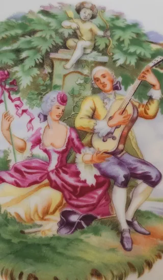 Frutero Porcelana Bavaria Christian Lehmann