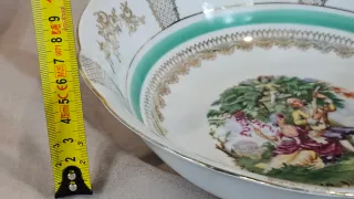 Frutero Porcelana Bavaria Christian Lehmann