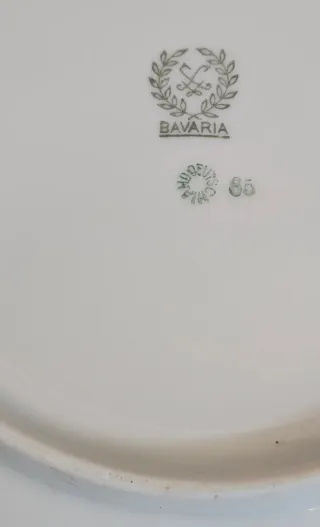 Frutero Porcelana Bavaria Christian Lehmann