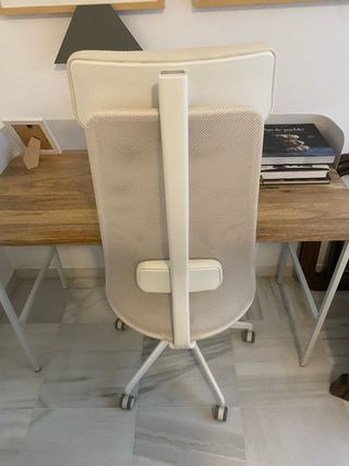 Silla de oficina Ikea blanca