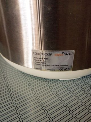 ROBOT DE COCINA MULTIFUNCIÓN