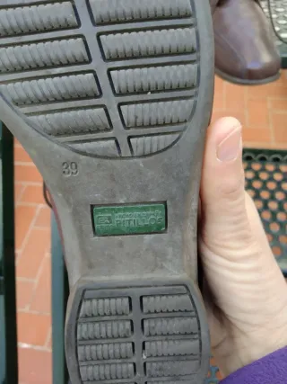 Zapatos de vestir marrones ,de señora