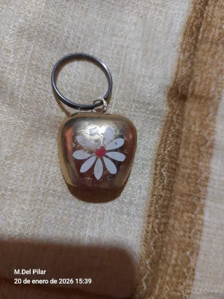 Llavero Corazón Rojo con Flecha y Brillantes