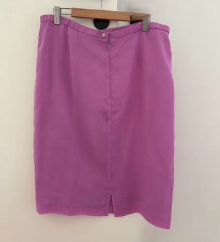 Conjunto de ceremonia morado y negro