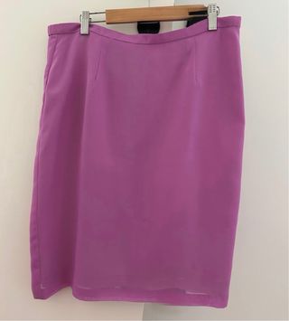 Conjunto de ceremonia morado y negro