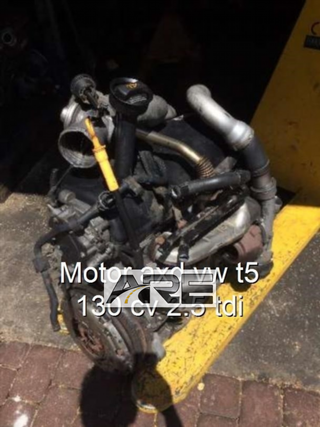 Motor axd vw t5 130 cv 2.5 tdi.