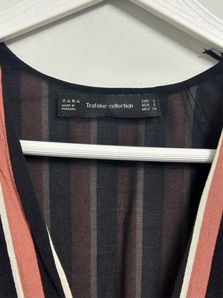 Vestido largo Zara rayas Talla S