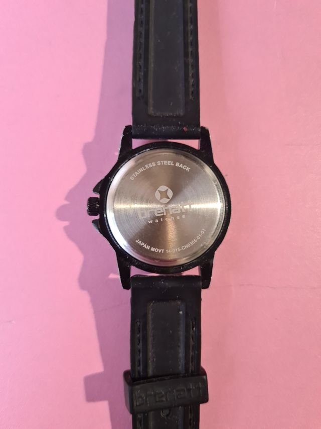 Reloj Brenatt Negro Sin Estrenar