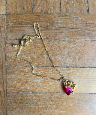 Pulsera Tous Bold Bear Oro y Rubí