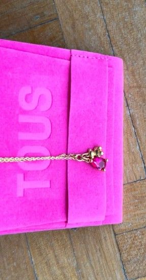 Pulsera Tous Bold Bear Oro y Rubí