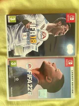 Nintendo Switch con accessori e giochi FIFA
