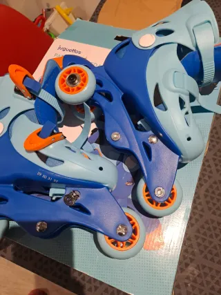 Patines en línea 3 ruedas Juguettos