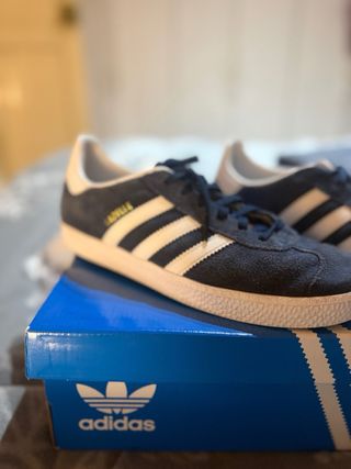 Zapatillas Adidas Gazelle Azul Marino Mujer