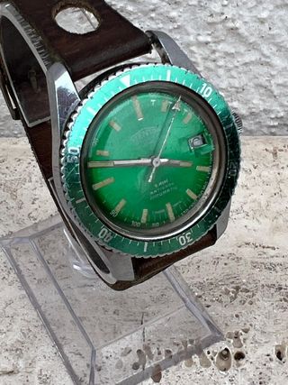 Reloj Vintage Acero Inoxidable Sumergible