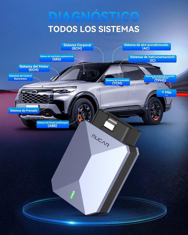 MUCAR BT200 MAX Adaptador OBD2