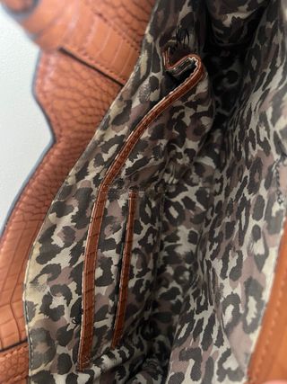 Bolso Guess Cocodrilo Marrón