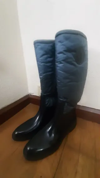 Botas de agua US Polo Association negras y turques