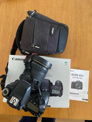 Canon EOS 80D Cámara DSLR Negra