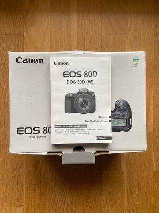 Canon EOS 80D Cámara DSLR Negra