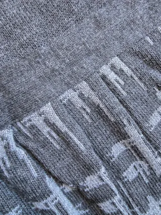 Vestido de punto cuello alto mujer T40/42