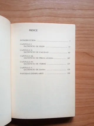 1ª edición, 1988. El sacrificio posicional