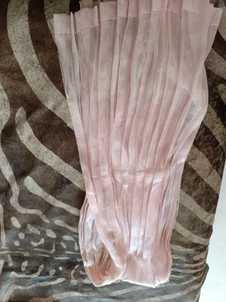 Fular rosa y marrón