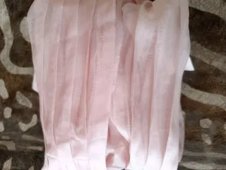 Fular rosa y marrón