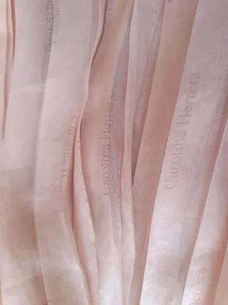 Fular rosa y marrón