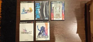 Lote 5 Juegos PS2: Final Fantasy X, X-2, XII, Ever