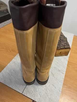 Stivali Timberland donna alti beige/marrone