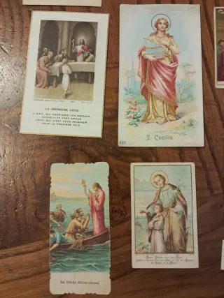 Lotto 30 Santini Fine 800 Primi 900