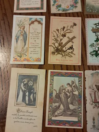 Lotto 30 Santini Fine 800 Primi 900