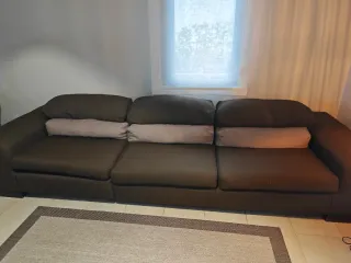 Sofá Grandfort Marrón Chocolate Tela