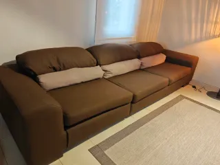 Sofá Grandfort Marrón Chocolate Tela