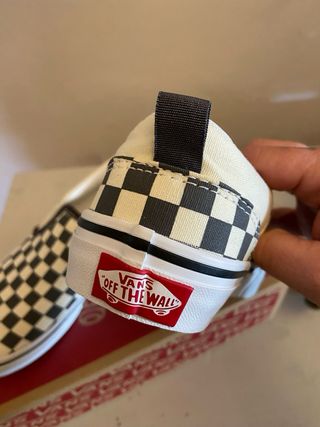Tenis Vans Clásicos Checkerboard Niños
