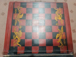 Ajedrez de viaje metálico