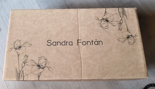 Manoletinas Sandra Fontán Oro Rosado