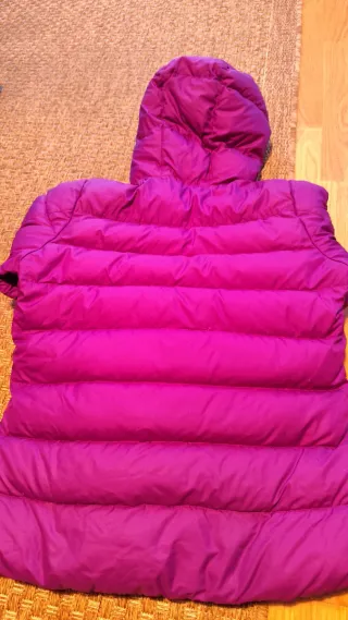 Chaqueta de plumas Marmot morada mujer