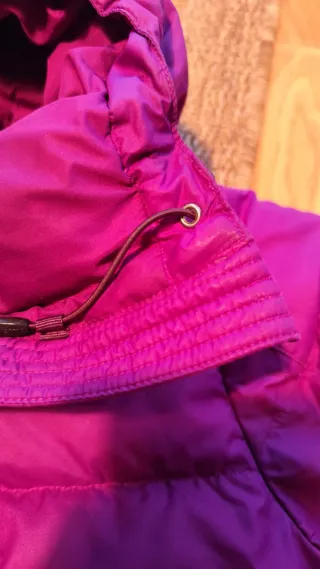 Chaqueta de plumas Marmot morada mujer