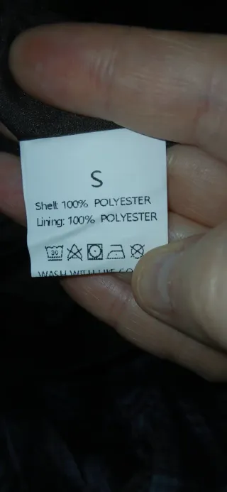 Falda cuadros azul y marrón vaporosa Talla S