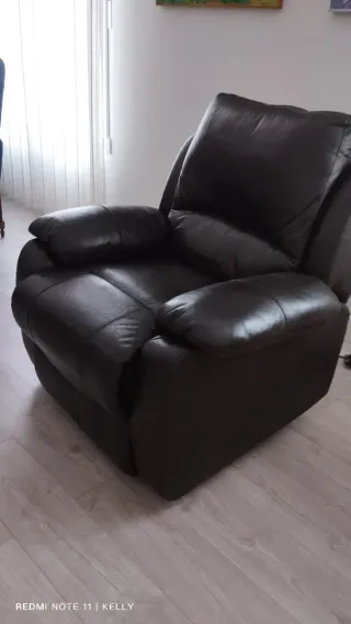 Sillón Relax ECODE Eléctrico Marrón